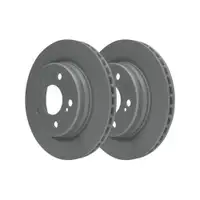 ATE 24.0124-0188.1 Bremsscheiben 2 Stück MERCEDES-BENZ