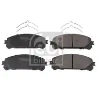 FEBI BILSTEIN 116373 Bremsbelagsatz für TOYOTA, LEXUS