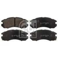 FEBI BILSTEIN 16720 Bremsbelagsatz für SUBARU