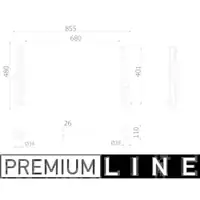 MAHLE CR 928 000P Kühlmittelkühler für OPEL