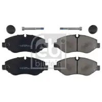 FEBI BILSTEIN 16710 Bremsbelagsatz für MERCEDES-BENZ, VW