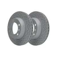 ATE 24.0124-0194.1 Bremsscheiben 2 Stück PORSCHE