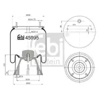 FEBI BILSTEIN 45995 Luftfederbalg
