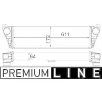 Ladeluftkühler Mahle CI 150 000P Behr *** Premium Line *** für Mercedes Benz
