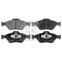 Bremsbelagsatz Scheibenbremse Febi Bilstein 116402 für Toyota Vorderachse