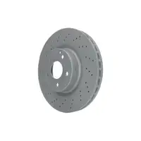 ATE 24.0132-0153.1 Bremsscheiben 2 Stück MERCEDES-BENZ