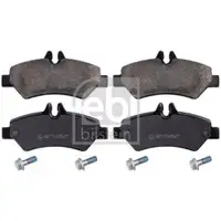 FEBI BILSTEIN 16735 Bremsbelagsatz für MERCEDES-BENZ, VW