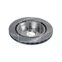 FEBI BILSTEIN 106607 Bremsscheiben 2 Stück hinten für MERCEDES-BENZ