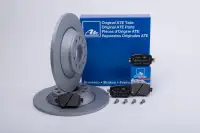 Textar Bremsenset Scheiben 288 mm belüftet Bremsbeläge vorn Golf 1K Touran 1T