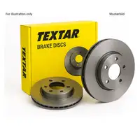 TEXTAR 92286103 Bremsscheiben 2 Stück vorne für FIAT
