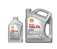 SHELL 550050228+550048142 Shell Helix HX8 ECT 6 Liter