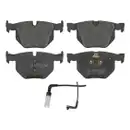 Febi Bilstein Bremsbeläge hinten + Warnkontakt BMW 5er E60 6er E63 Cabriolet E64