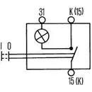 HELLA 6ED 004 778-001 Schalter, Ein/Aus, 12/24V
