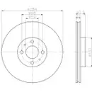 TEXTAR 92053503 Bremsscheiben 2 Stück FIAT