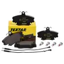 Textar Bremsenset Bremsscheiben Ø259 voll Bremsbeläge vorn Dacia Renault