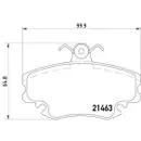 Textar Bremsenset Bremsscheiben Ø259 voll Bremsbeläge vorn Dacia Renault