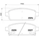 Textar Bremsenset Bremsscheiben Ø292 voll Bremsbeläge hinten Opel Chevrolet