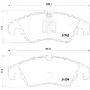 Textar Bremsenset Bremscheiben Ø345 belüftet Bremsbeläge vorn Audi A4 A5