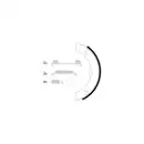 TEXTAR 91066800 PKW Bremsbacken