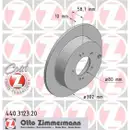 Zimmermann 440.3123.20 Bremsscheiben 2 Stück MITSUBISHI