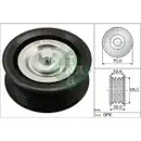 Umlenk /führungsrolle Keilrippenriemen Schaeffler Ina 532 0531 10 für Fiat