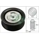 Umlenk /führungsrolle Keilrippenriemen Schaeffler Ina 532 0531 10 für Fiat