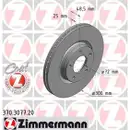 Zimmermann 370.3077.20 Bremsscheiben 2 Stück MAZDA