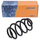2x Spidan Fahrwerksfeder 85385 Hinterachse Renault Clio III