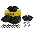Textar Bremsbeläge hinten + Warnkontakt BMW 5er Touring F11