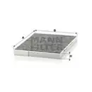 MANN-FILTER CUK 2620 Innenraumluftfilter