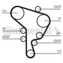 CONTINENTAL CTAM CT1044WP1 Zahnriemen Kit + Wasserpumpe