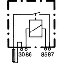 HELLA 4RA 003 530-001 Relais, Arbeitsstrom