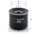 MANN-FILTER W 811/81 Oelfilter