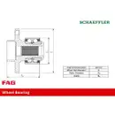 FAG 713 6104 70 Radlagersatz