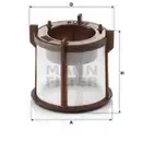 MANN-FILTER PU 50 Z Kraftstoffilter