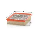 MANN-FILTER C 2494 Luftfilter