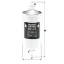 MANN-FILTER WK 613 Kraftstoffilter