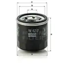 MANN-FILTER W 67/2 Oelfilter