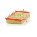 MANN-FILTER C 2982 KIT Luftfilter
