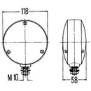 HELLA 2BA 003 022-001 Blinkl. Halogen