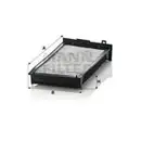 MANN-FILTER CUK 3518 Innenraumluftfilter