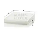 MANN-FILTER CU 2559 Innenraumluftfilter