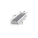 MANN-FILTER CUK 4624 Innenraumluftfilter