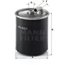 MANN-FILTER WK 822/1 Kraftstoffilter