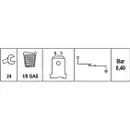 HELLA 6ZF 007 392-001 Oeldruckschalter, 0,4 bar