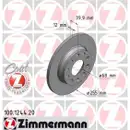 Zimmermann 100.1244.20 Bremsscheiben 2 Stück AUDI