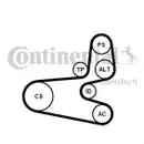 CONTINENTAL CTAM 6PK1560K1 Keilrippenriemen Kit