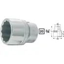 HAZET 1000AZ-1.7/8 DOPPEL-6KT.-STECKSCHLUESSEL-EINSATZ