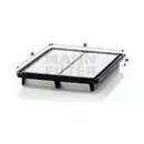MANN-FILTER C 2941 Luftfilter
