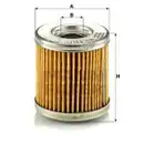 MANN-FILTER MH 53/1 Oelfilter